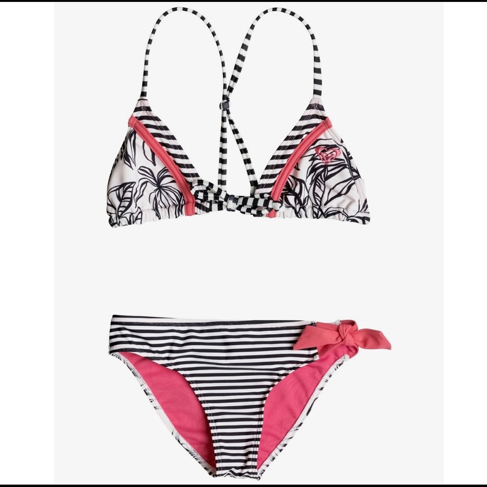 Girl's 12 California Diary Tiki Triangle Bikini